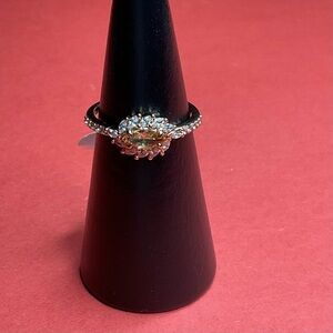 Bomb Party RBP6394 “Like Stars in the Night” CZ on Rose Gold Size 9 Ring NWT